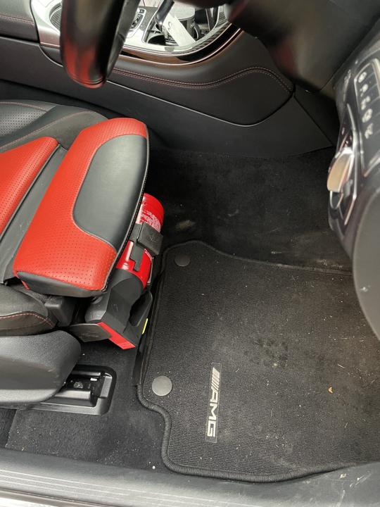 Mercedes Factory Fire Extinguisher