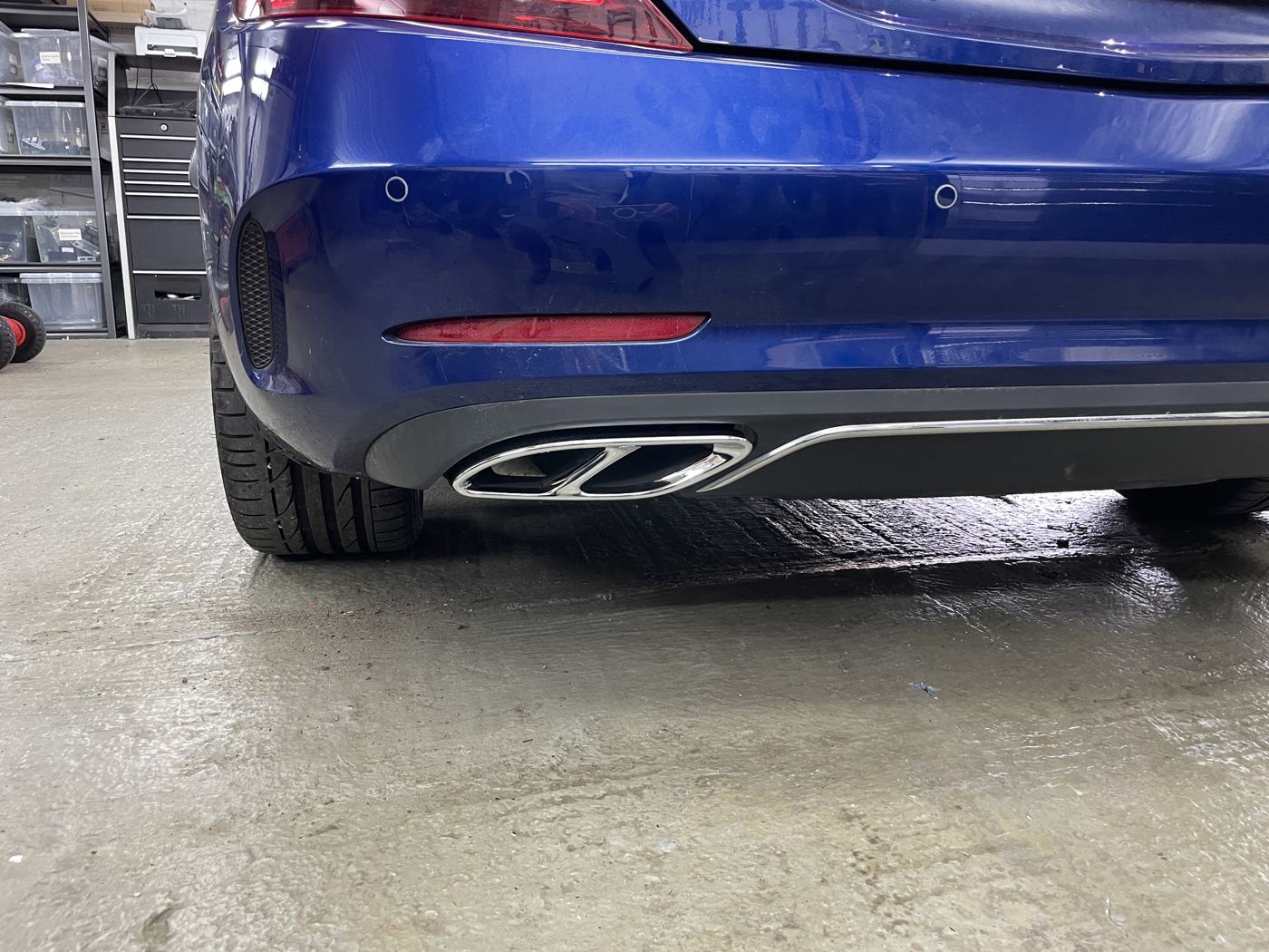 Mercedes SLC Factory Parking Sensors