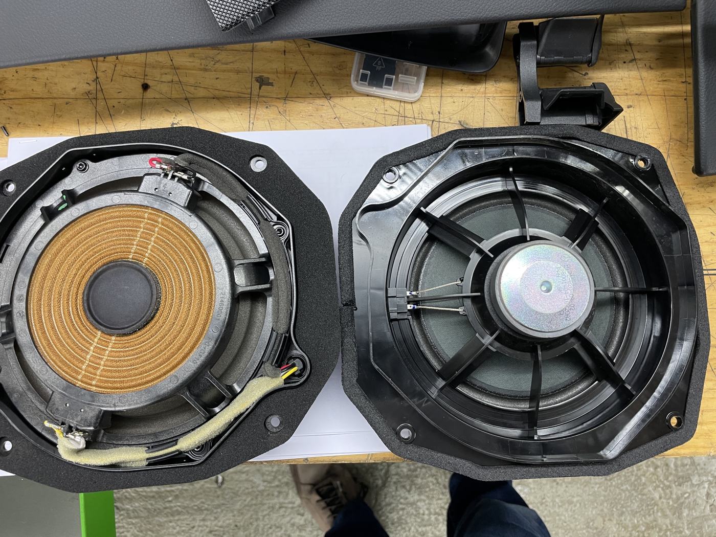 New vs Old woofers