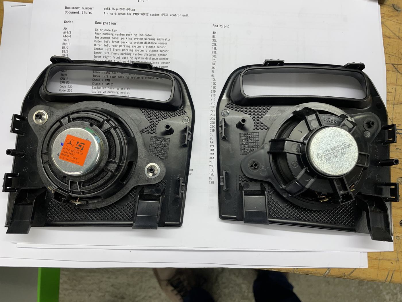 New vs Old rear left/right speakers