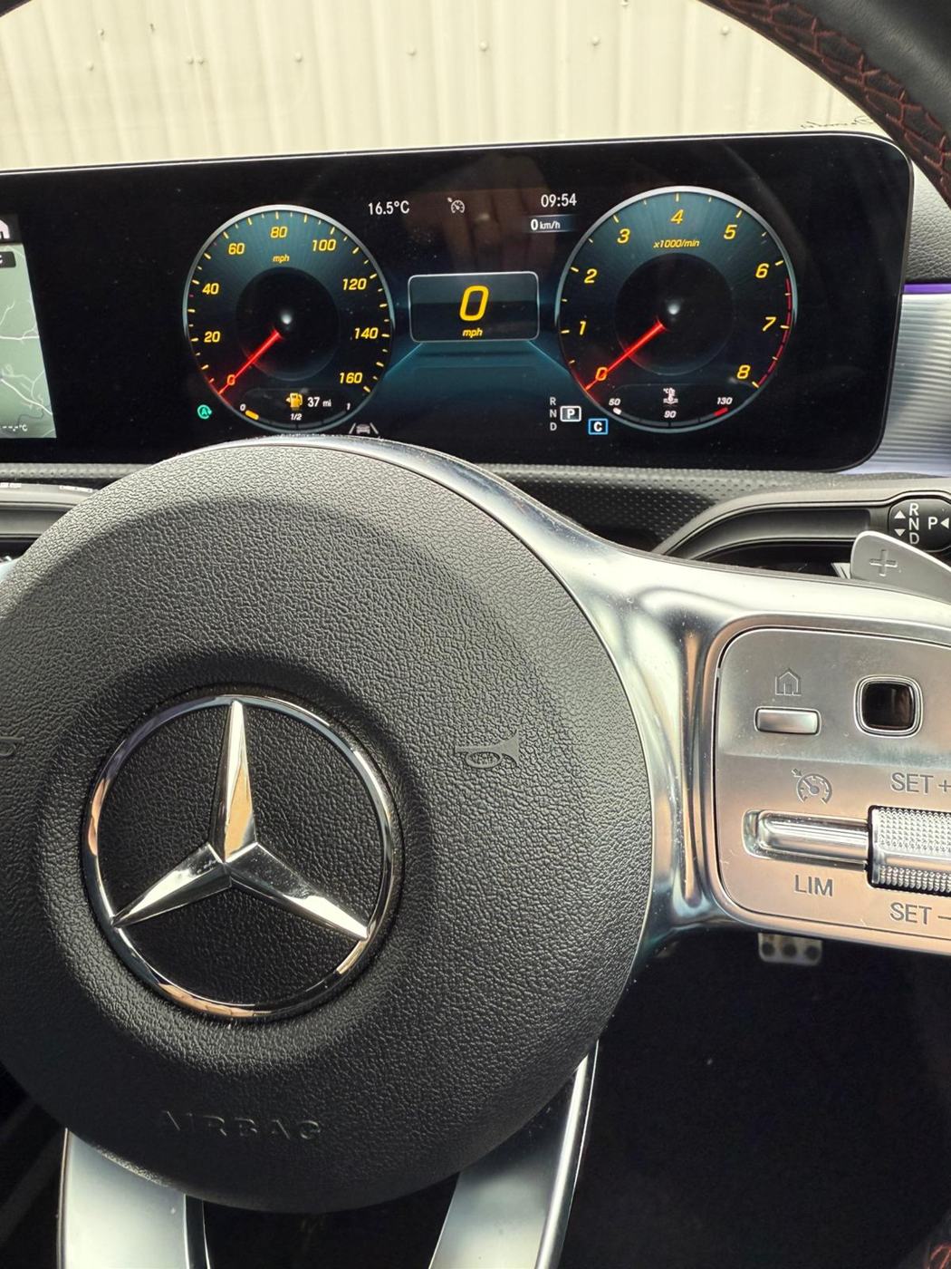 W177 A-Class large instrument cluster